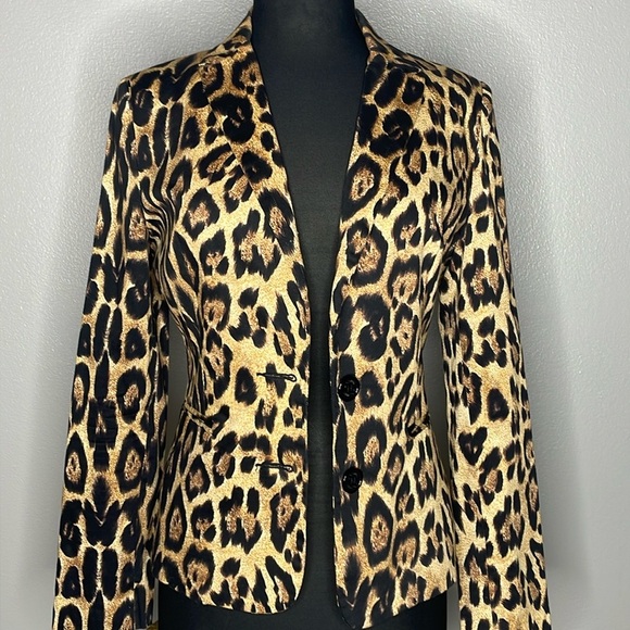Studio F Cheetah Leopard Jacket - Picture 1 of 7